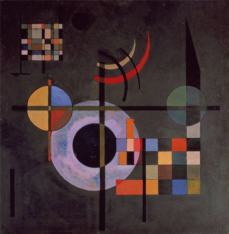 Counter weights 1926 Wassily Kandinsky Abstract Oil Painting